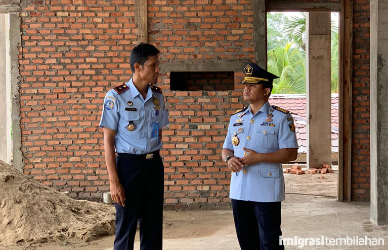Kadiv Pemasyarakatan, Maulidi Hilal Sambangi Kantor Imigrasi Tembilahan